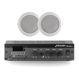 Kit Som Ambiente Bar Loja Frahm Slim 1800 App 2 Arandela