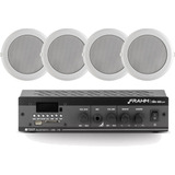 Kit Som Ambiente Bar Loja Frahm Slim 1800 App 4 Arandela