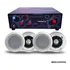 Kit Som Ambiente Double Bluetooth Com 2 Arandelas