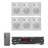 Kit Som Ambiente Slim 1000app + 6 Caixas C/ Suporte Frahm
