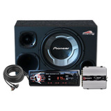 Kit Som Automotivo Radio Bluetooth Caixa New Fiesta Trio