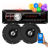 Kit Som Carro Radio Mp3 Bluetooth