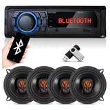 Kit Som Carro Radio Mp3 Bluetooth