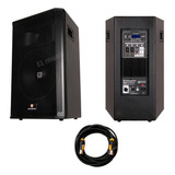 Kit Som Falante 12 Jbl Hayonik Cpx12 Ativa Passiva