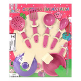 Kit Sonho De Cozinha Brinquedo Infantil Presente Menina