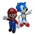 Kit Sonic E Mario Bros Super Size Boneco Original Coleção