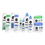 Kit Sos Bomba Fortalecedor Crescimento Antiqueda Salon Line