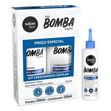 Kit Sos Bomba Original 200ml Tônico Crescimento Salon Line