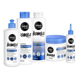 Kit Sos Bomba Original Sh Cond Cr Pent Másc Tônico