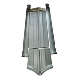 Kit Spoiler Lateral Frisos Coluna Gol Gti Gts 87 94
