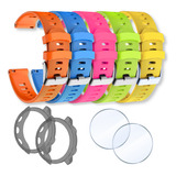 Kit Sport 5 Pulseiras + 2 Capas + 2 Películas Para Garmin 55