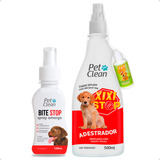Kit Spray Amargante Anti Mordida Xixi Ñ Pode Adestramento