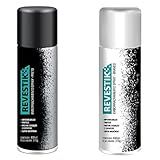 Kit Spray Borracha Líquida Impermeabilizante Branco E Preto 400ml