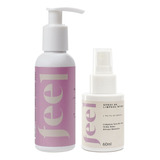 Kit Spray Limpeza Íntima 60ml E Sabonete Líquido Suave 60ml