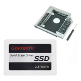 Kit Ssd Goldenfir 120gb Adaptador Caddy Universal Para Notebook