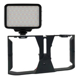 Kit Stedicam Celulares Iluminador