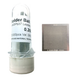 Kit Stencil Universal 0 3mm Solda Esfera 25k Bga Reballing