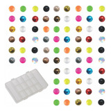 Kit Strass Hotfix Metal Dome Termo 2 3 4 6 8mm 10 200un