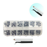 Kit Strass Hotfix Termocolante Cristal Pedras Com 1000un