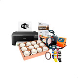 Kit Sublimação Iniciante Caneca Prensa Impressora Wi fi