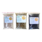 Kit Substrato Perlita Vermiculita E Casca De Arroz Carb 6l