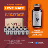 Kit Suco Casa Madeira Intregal Tinto S glútem 12x250ml