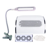 Kit Sugador Coletor De Pó Simei Luminária De Mesa Garra
