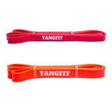 Kit Super Band Elástico Extensor Leve E Médio Borracha Yangfit