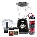 Kit Super Chef Preto Liquidificador E Acessórios 220V