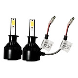 Kit Super Led H1 Plus Ultra 12v 24v 6000k 7800 Lumens par 