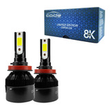 Kit Super Led Techone Farol Automotivo Simples 8k 12v H4