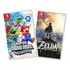 Kit Super Mario Wonder + Zelda Breath Of The Wild Switch