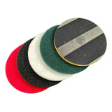 Kit Suporte Com Flange E 4 Discos Para Enceradeira Band 350