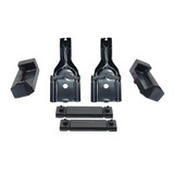 Kit Suporte Coxim Radiador Agua F1000 93 96 Superior inferio