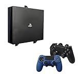 Kit Suporte De Parede Para Playstation 4 Pro E 2 Controles