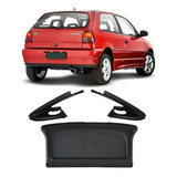 Kit Suporte E Tampão Bagagito Porta Mala Gol G2 G3 95 A 2005