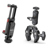 Kit Suporte Garra Articulado Ulanzi   Clipe Android iPhone