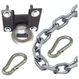 Kit Suporte Giratório Saco Cadeira Teto 1 20m De Corrente