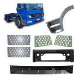 Kit Suporte Placa Pisante E Estribo Mb Atego Ate 2012