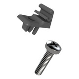 Kit Suporte Quebra Sol Preto Grand Siena 2012 2013 2014 2015