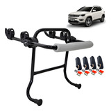 Kit Suporte Transbike Porta Mala Jeep Compass Até 2 Bikes 