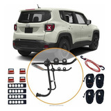 Kit Suporte Transbike Porta Mala Jeep Renegade 2x2 2 Bike