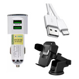 Kit Suporte Veicular Carregador