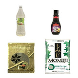 Kit Sushi Arroz Japonês Nori 10 Folha Tempero Tare