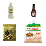 Kit Sushi Arroz Japonês Nori 10 Tempero Molho Tarê