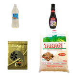 Kit Sushi Arroz Japonês Nori 10 Tempero Tarê Tetsu