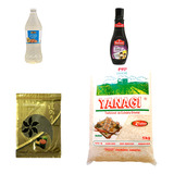 Kit Sushi Arroz Japonês Nori 10 Tempero Tarê Tetsu