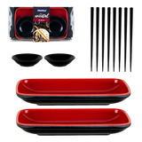 Kit Sushi Jantar Oriental Comida Japonesa P 2 Pessoas