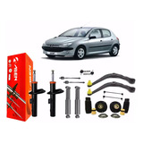 Kit Suspensão Amort. Coxim Axial - Peugeot 206/207