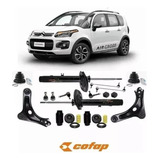 Kit Suspensão Amortecedor Bandeja Pivô Terminal C3 aircross